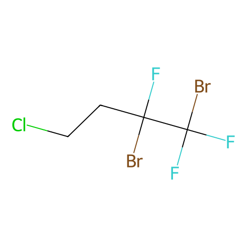 1,2-Dibromo-4-chloro-1,1,2-trifluorobutane structure