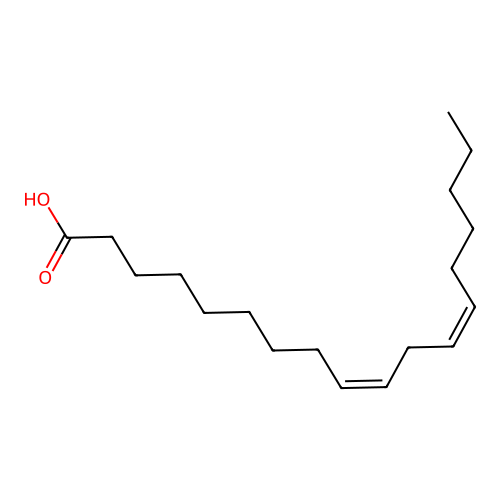 亚油酸 structure