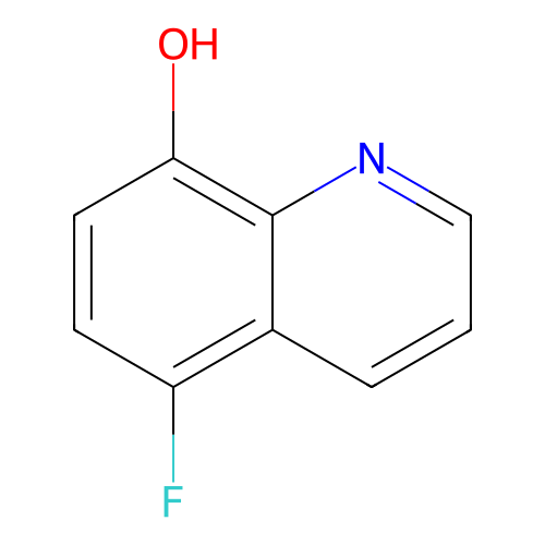 5-Fluoro-8-quinolinol structure