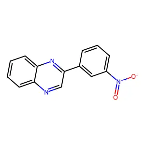 2-(3-Nitrophenyl)quinoxaline structure