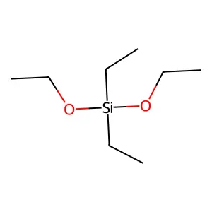 Silane, diethoxydiethyl- structure