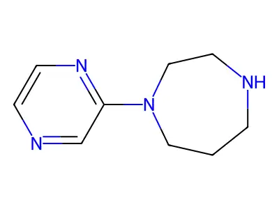 1-Pyrazin-2-yl-1,4-diazepane structure