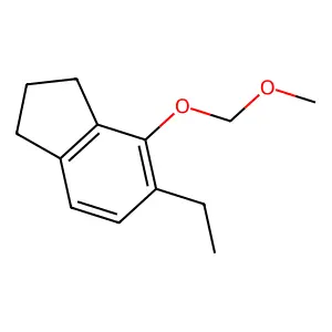 5-ethyl-4-(methoxymethoxy)-2,3-dihydro-1H-indene structure