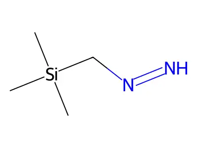 Diazene, [(trimethylsilyl)methyl]- structure