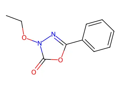 3-Ethoxy-5-phenyl-1,3,4-oxadiazol-2(3H)-one structure