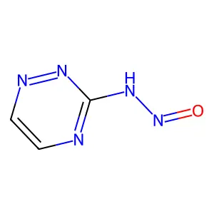 N-(1,2,4-三嗪-3-基)亚硝胺 structure