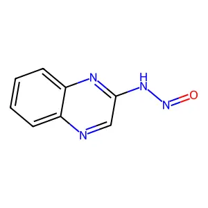 N-喹喔啉-2-基亚硝酰胺 structure