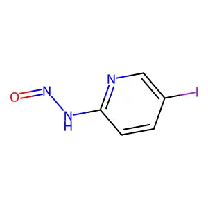 N-(5-碘吡啶-2-基)亚硝胺 structure