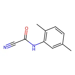 2-[(Cyanocarbonyl)amino]-1,4-dimethylbenzene structure