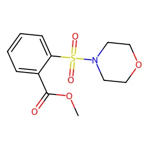 Methyl 2-(morpholinosulfonyl)benzoate structure