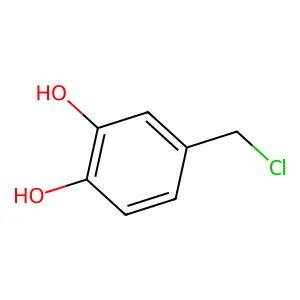 4-(Chloromethyl)benzene-1,2-diol structure