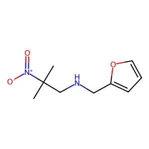 [(Furan-2-yl)methyl](2-methyl-2-nitropropyl)amine structure