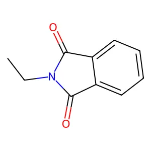 N-乙基邻苯二甲酰亚胺 structure