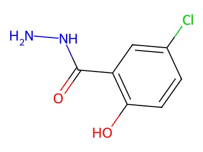 5-Chloro-2-hydroxybenzohydrazide structure