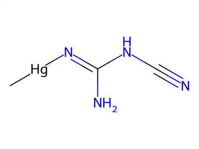 二氰胺化甲基汞 structure