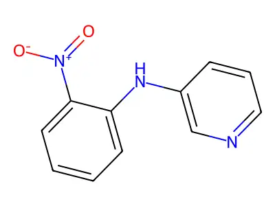 N-(2-nitrophenyl)pyridin-3-amine structure
