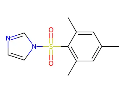 1-((2,4,6-Trimethylphenyl)sulphonyl)-1H-imidazole structure