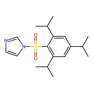 1-(2',4',6'-Triisopropylbenzenesulfonyl)imidazole structure