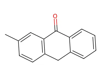 2-methyl-10H-anthracen-9-one structure