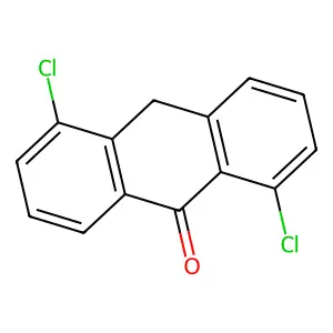 1,5 dichloro-9(10H)-anthracenone structure