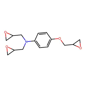 4-(二缩水甘油氨基)苯基缩水甘油醚 structure