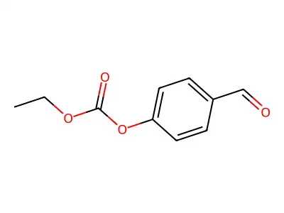 Carbonic acid, ethyl 4-formylphenyl ester structure