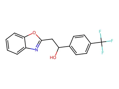 4-{[(5,5-Dimethyl-3-oxocyclohex-1-en-1-yl)amino]methyl}benzoic acid structure