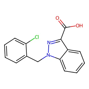 1-(邻氯苄基)-1H-吲唑-3-甲酸 structure