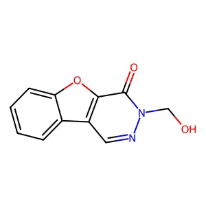 3-(Hydroxymethyl)[1]benzofuro[2,3-d]pyridazin-4(3H)-one structure
