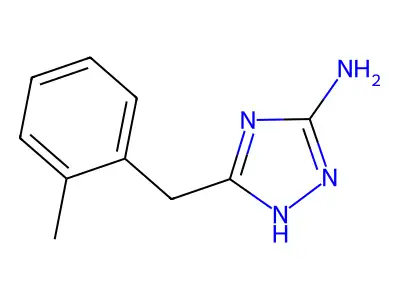 5-(2-Methylbenzyl)-4H-1,2,4-triazol-3-amine structure