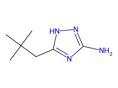5-Neopentyl-4H-1,2,4-triazol-3-amine structure
