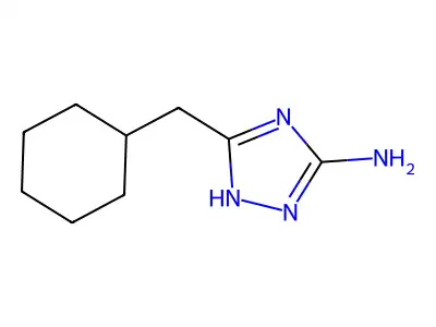 5-Cyclohexylmethyl-1H-[1,2,4]triazol-3-ylamine structure