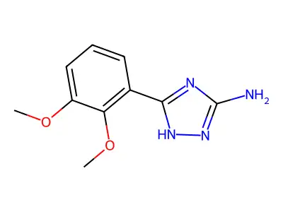 5-Amino-3-(2,3-dimethoxyphenyl)-1H-1,2,4-triazole structure