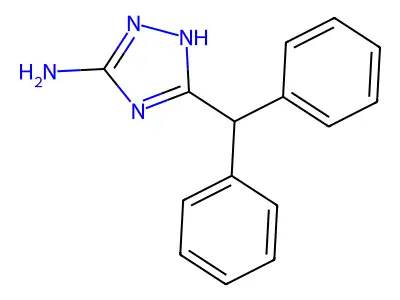 5-Benzhydryl-4H-1,2,4-triazol-3-amine structure