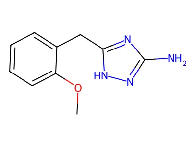 5-(2-Methoxybenzyl)-4H-1,2,4-triazol-3-amine structure