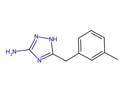 5-(3-Methylbenzyl)-4H-1,2,4-triazol-3-amine structure