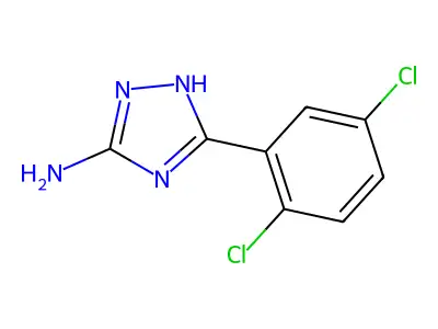 5-(2,5-Dichlorophenyl)-4H-1,2,4-triazol-3-amine structure