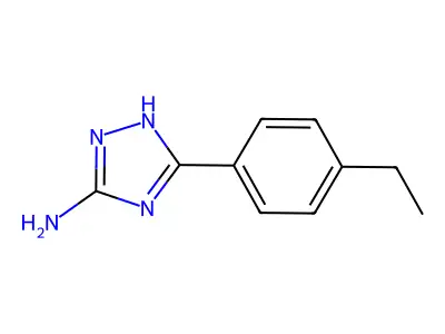 5-(4-Ethylphenyl)-4H-1,2,4-triazol-3-amine structure
