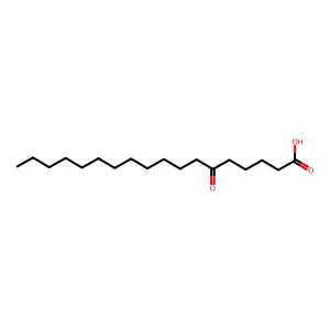 6-Oxooctadecanoic acid structure
