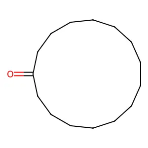环十五酮 structure