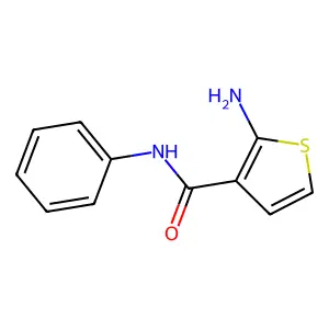 2-氨基-N-苯基噻吩-3-甲酰胺 structure
