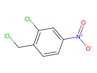 alpha,2-Dichloro-4-nitrotoluene structure