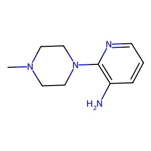 2-(4-甲基哌嗪-1-基)吡啶-3-胺 structure