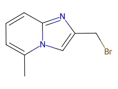 2-(Bromomethyl)-5-methylimidazo[1,2-a]pyridine structure