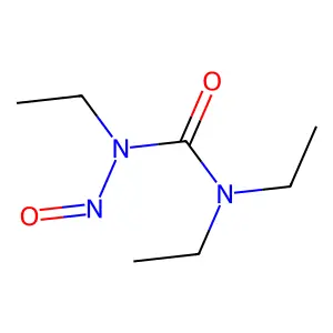 Triethylnitrosourea structure