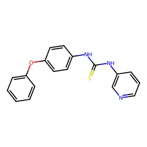 1-(4-Phenoxyphenyl)-3-pyridin-3-ylthiourea structure