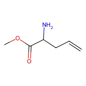 (S)-2-Amino-pent-4-enoic acid methyl ester structure