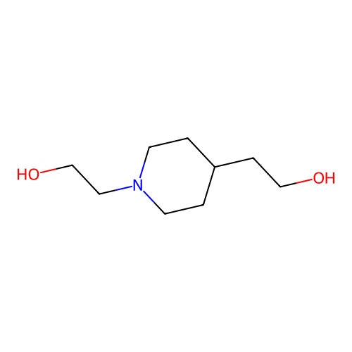 1,4-Piperidinediethanol structure