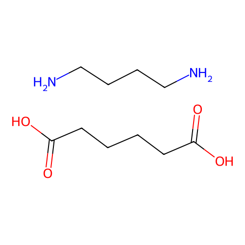 1,4-Butanediamine adipate structure