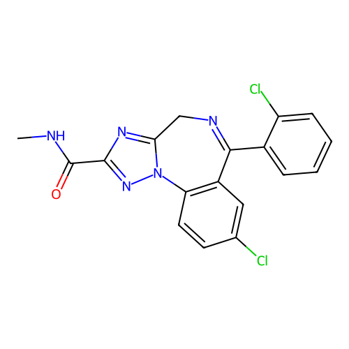N-Desmethyl Rilmazolam structure